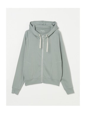 Organic cotton knit zip hoody 詳細画像