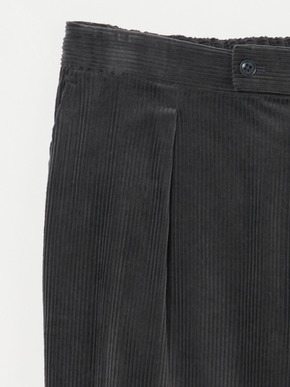 Men's corduroy shirring pants 詳細画像