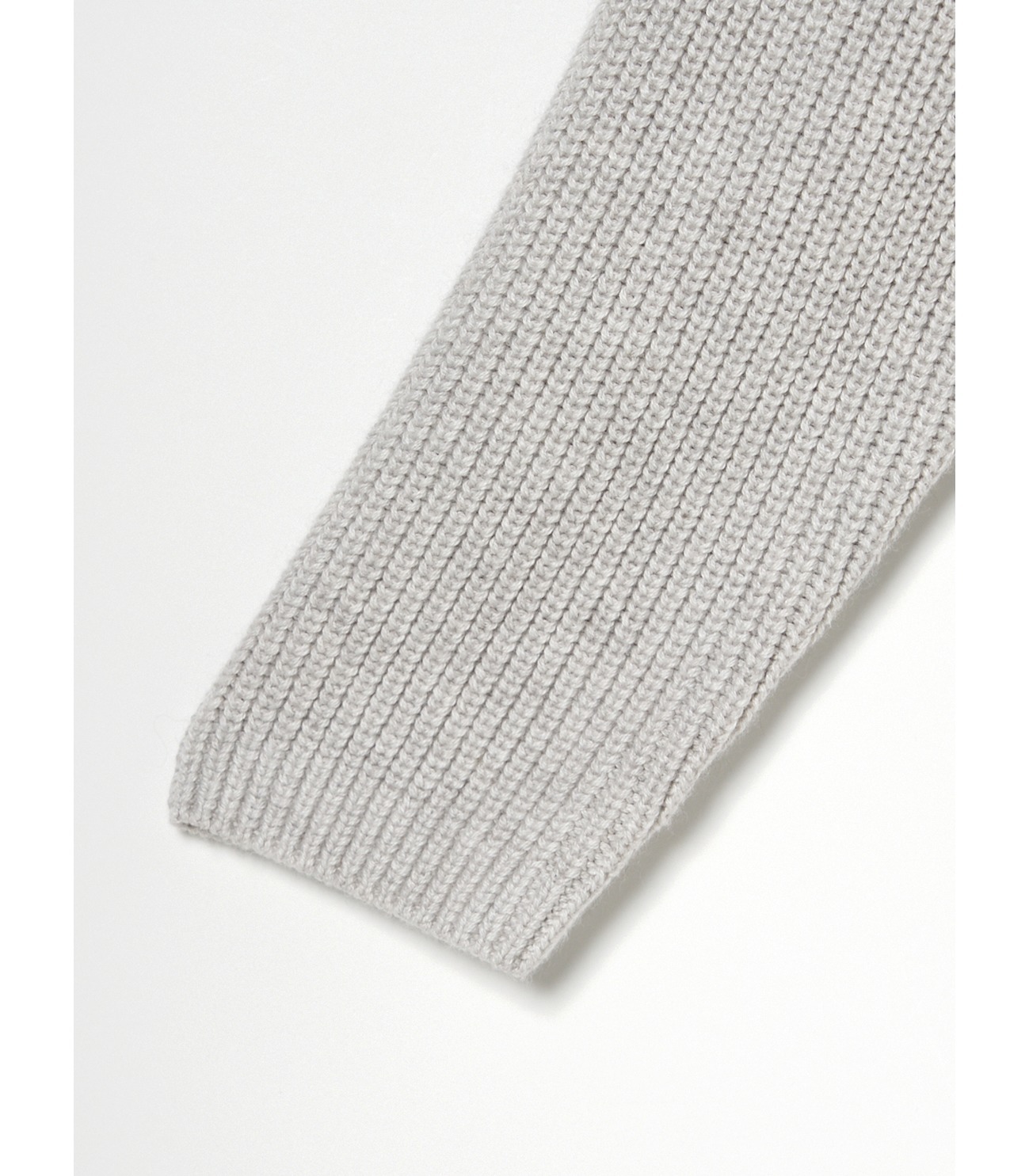 Men's cotton cashmere v neck cardigan 詳細画像 lt grey 3