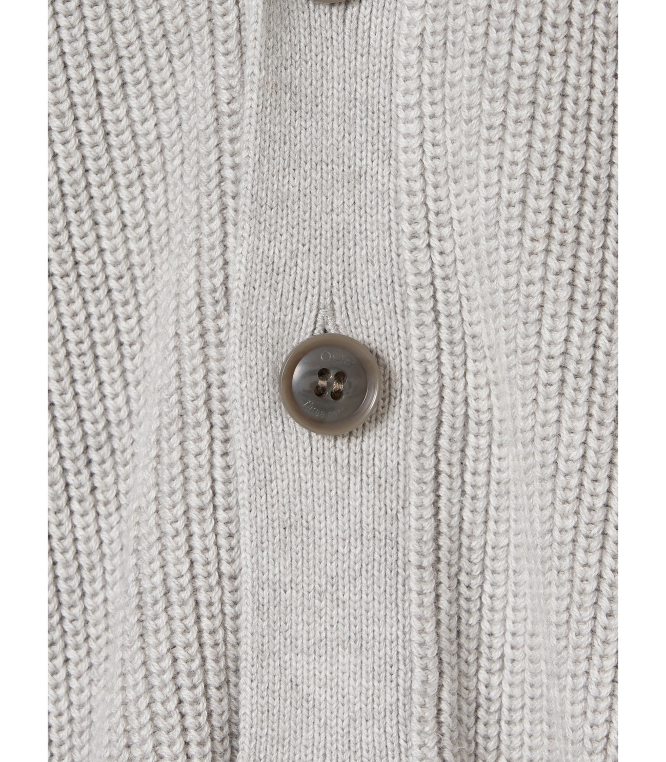 Men's cotton cashmere v neck cardigan 詳細画像 lt grey 5