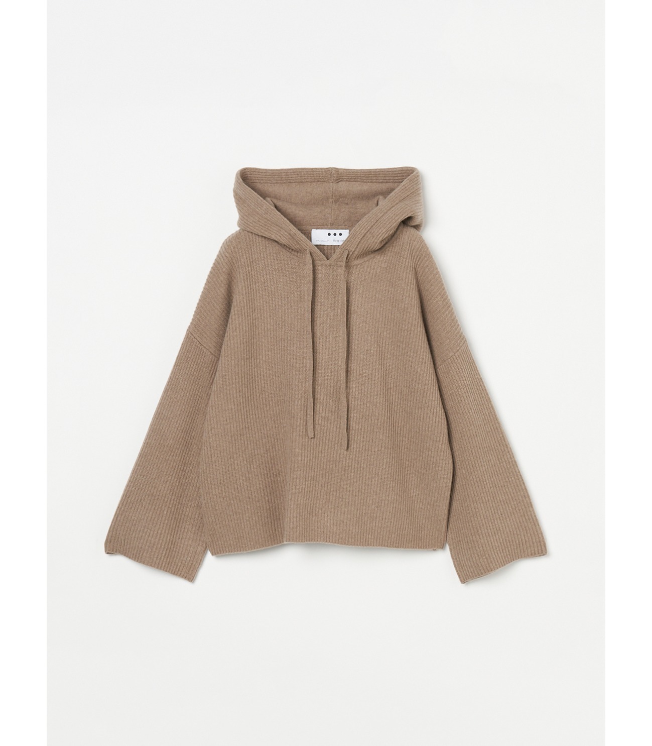 Washable wool cashmere hooded pullover 詳細画像 cash brown 2