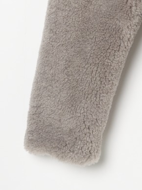 upcycled eco fur zip bluson 詳細画像
