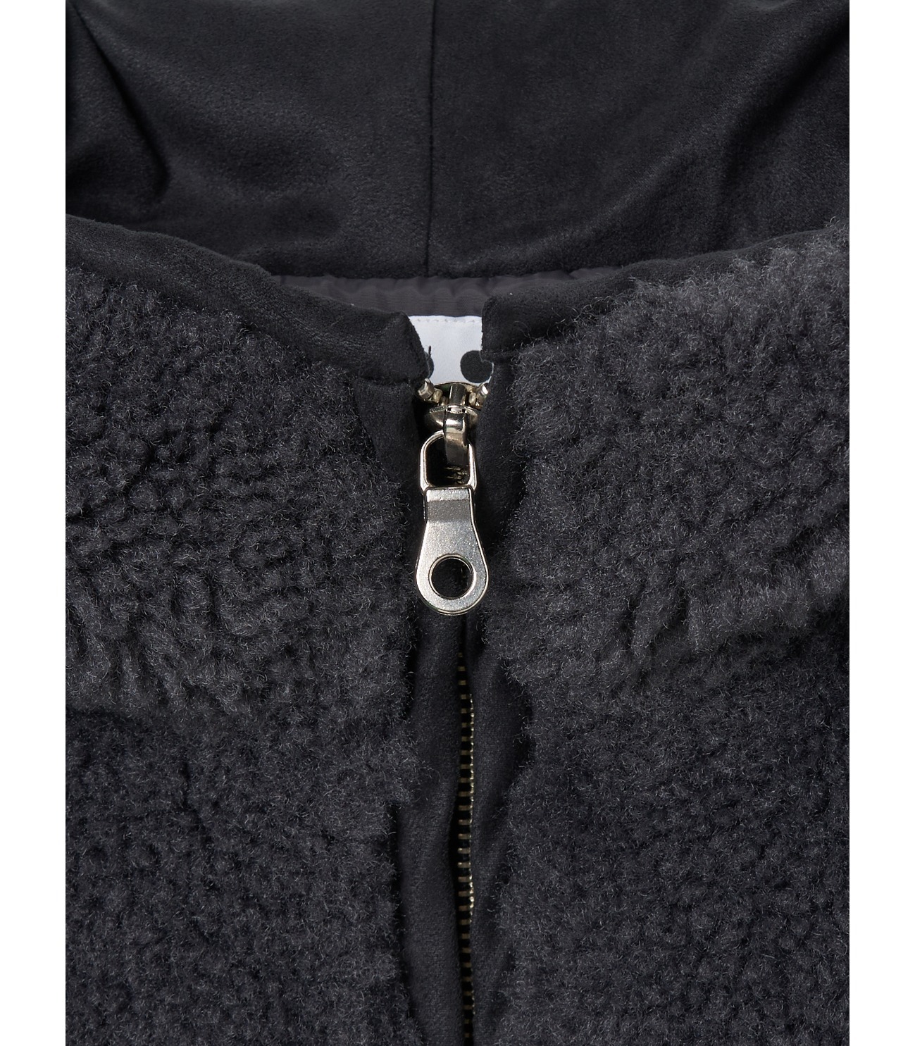 upcycled eco fur hoodie blouson 詳細画像 grey 3