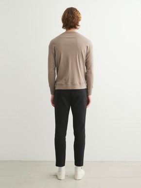 Men's brushed rib l/s sweat 詳細画像