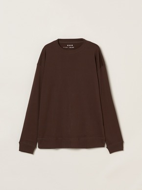 Men's brushed rib l/s sweat 詳細画像