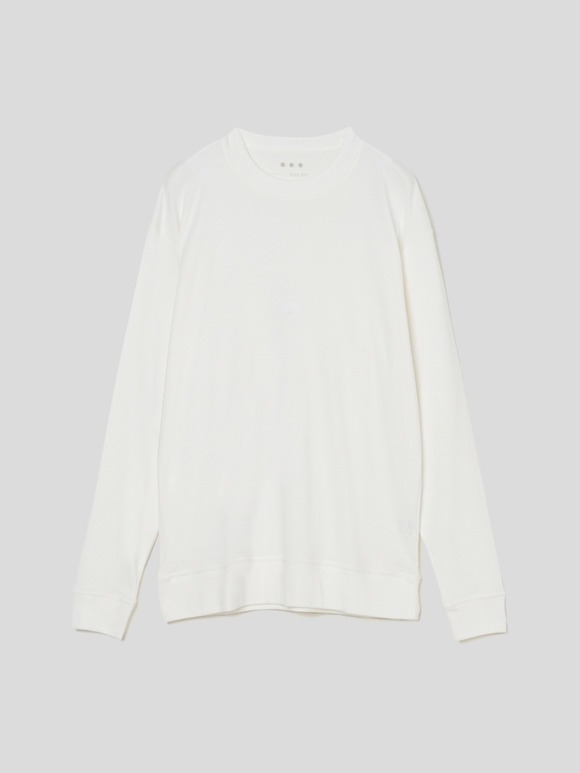 Men's brushed rib l/s sweat