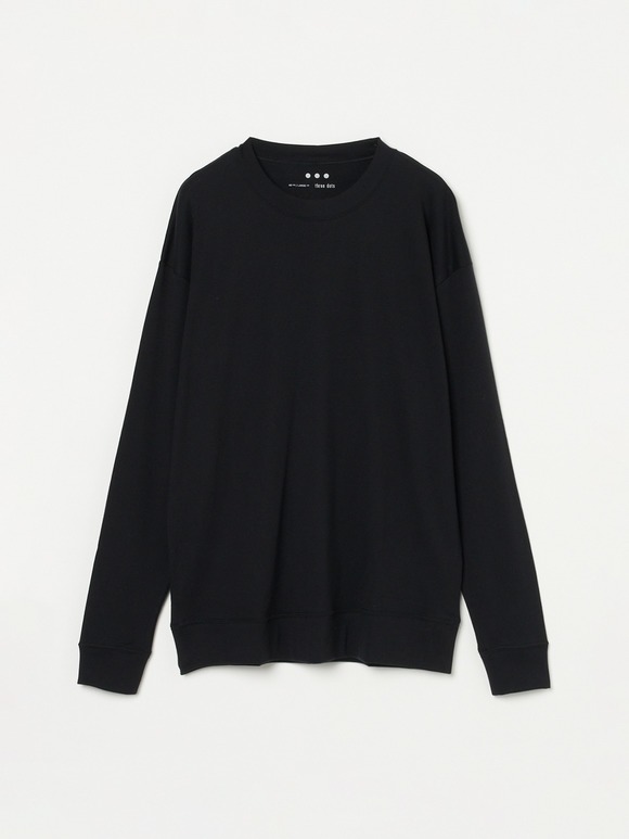 Men's brushed rib l/s sweat