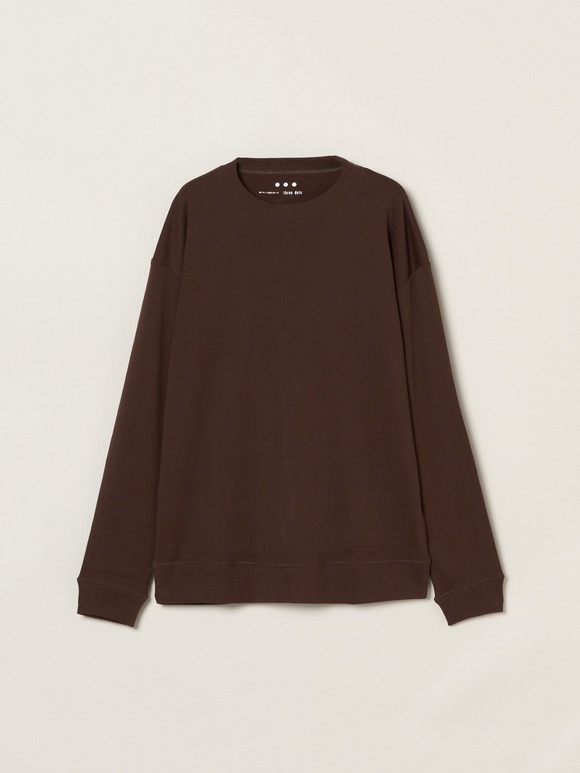 Men's brushed rib l/s sweat