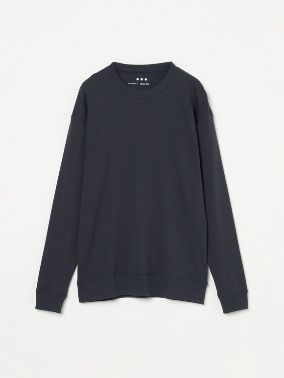 Men's brushed rib l/s sweat