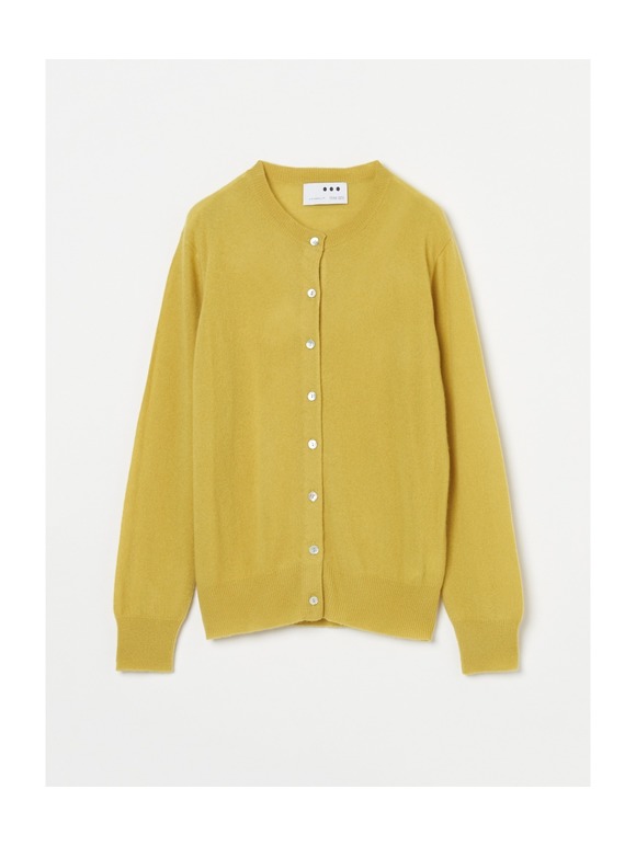 Airy cashmere button cardigan
