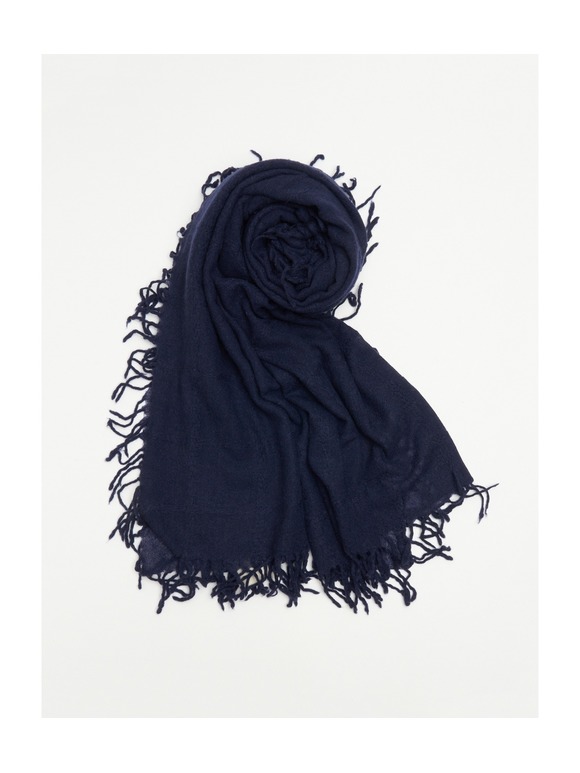 Airy cashmere wrap