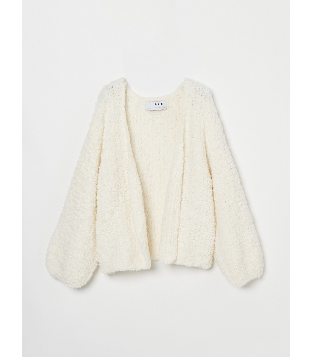 Hand knited jacket 詳細画像 off white 1