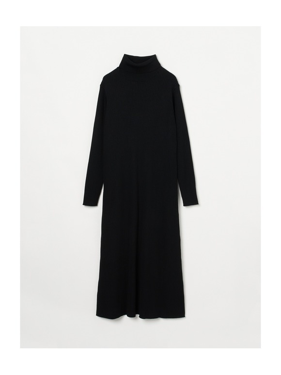 Wool outfit aline long dress