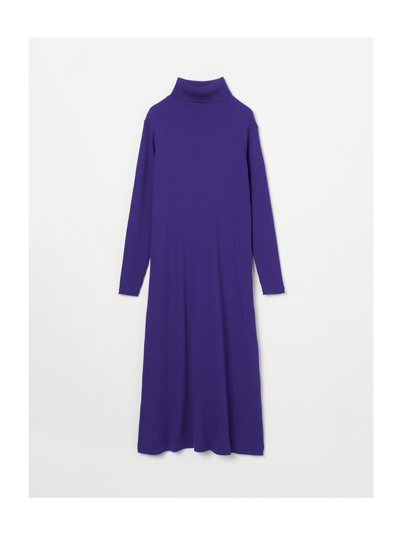 Wool outfit a-line long dress