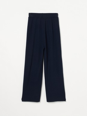 Wool outfit semi wide slit pant 詳細画像
