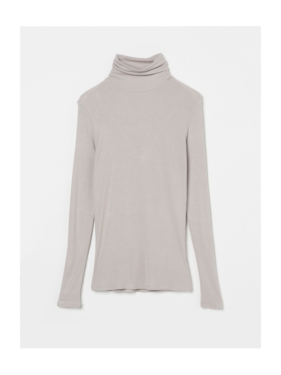 Light weight rib l/s turtle neck