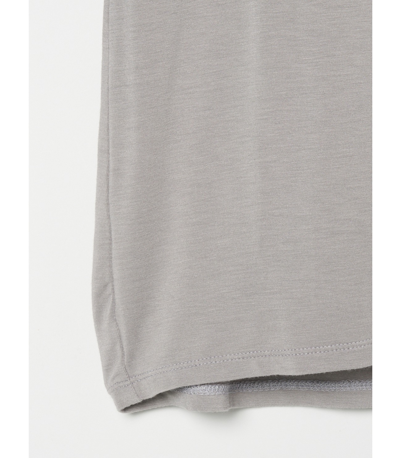 Outlast jersey double v neck tee 詳細画像 grey 4