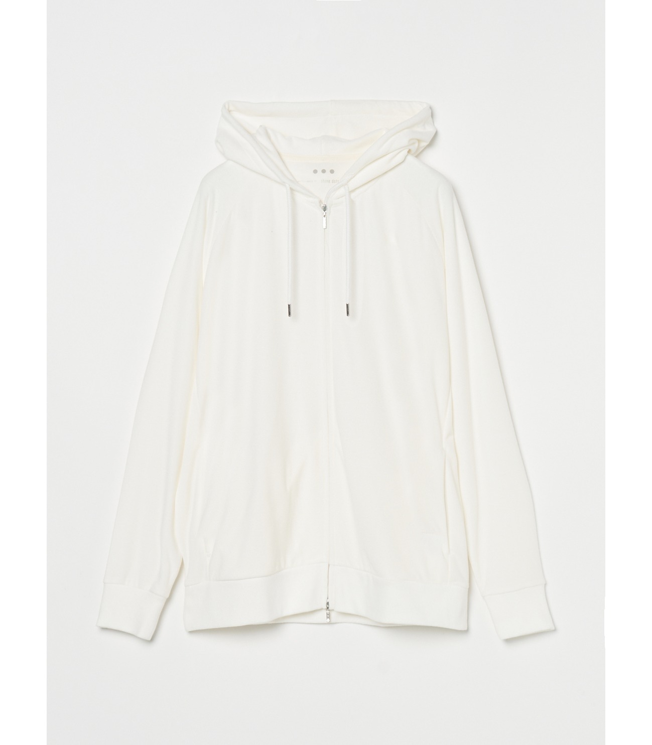 Men's high gauge clearpile zip hoodie