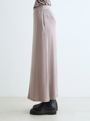 Brushed sweater a-line longskirt 詳細画像