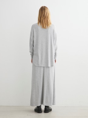 Brushed sweater a-line longskirt 詳細画像