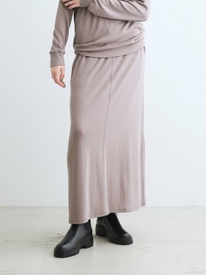 Brushed sweater a-line longskirt 詳細画像