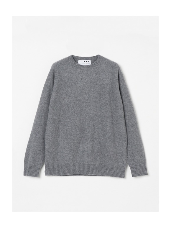 Men's recycled cashmere l/s crew neck
