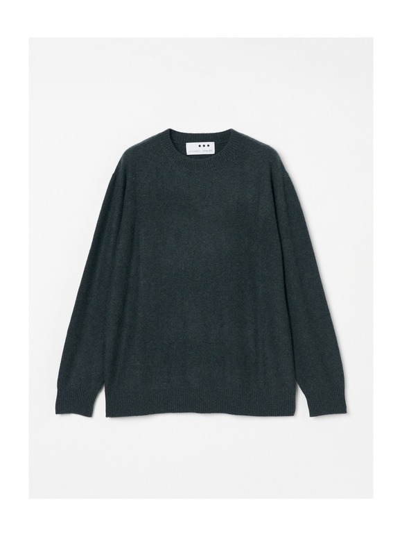 Men's recycled cashmere l/s crew neck