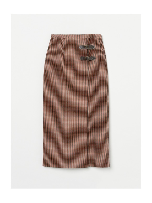 Stretch tweed clasic skirt