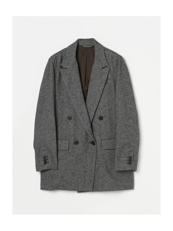 Cotton tweed jacket