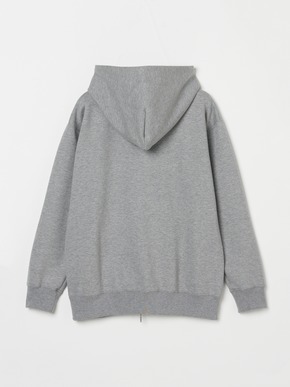 Men's cardboard sweat zip hoody 詳細画像