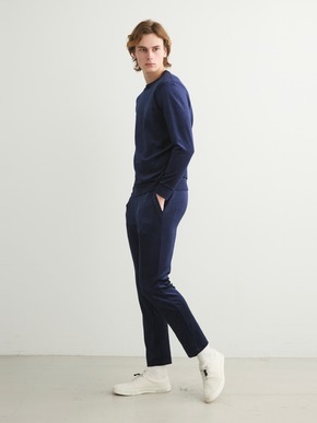 Men's modal wool velor sweat pant 詳細画像