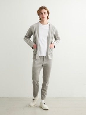 Men's modal wool velor sweat pant 詳細画像