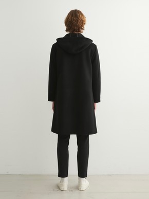 Wool beaver hooded coat 詳細画像