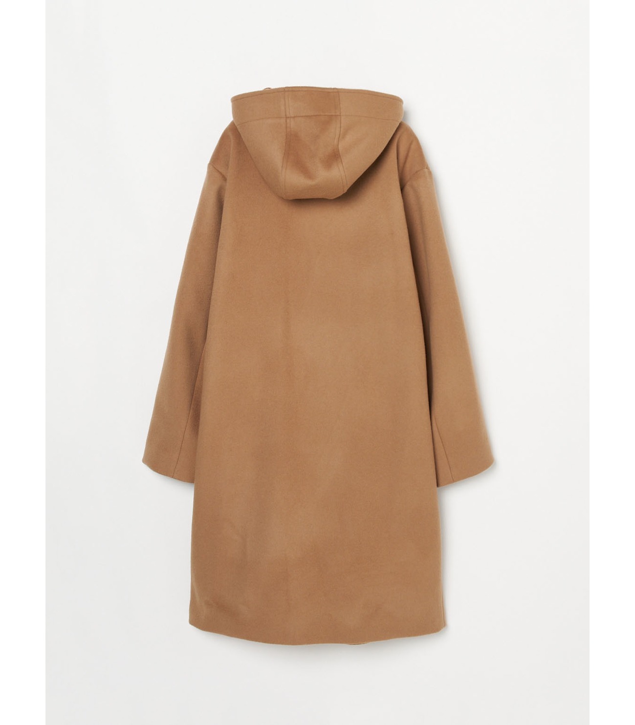 Wool beaver hooded coat 詳細画像 camel 1