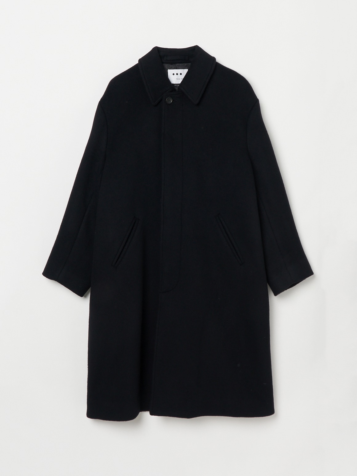 Wool beaver soutien coat｜スリードッツ オフィシャルオンラインショップ