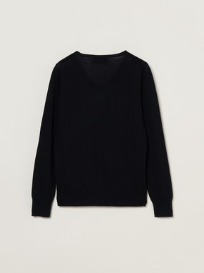 Merino superfine l/s v neck 詳細画像