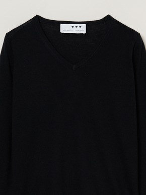 Merino superfine l/s v neck 詳細画像