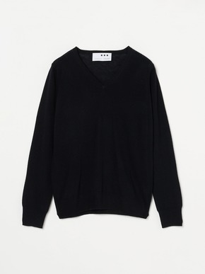 Merino superfine l/s v neck 詳細画像