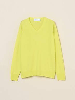 Merino superfine l/s v neck 詳細画像