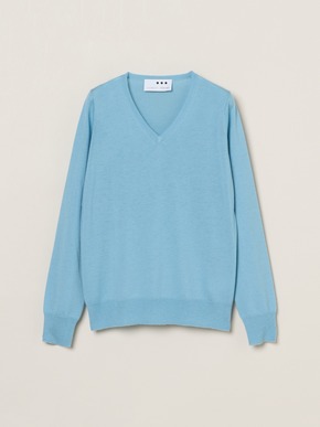 Merino superfine l/s v neck 詳細画像