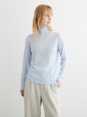 Merino superfine l/s turtle neck 詳細画像