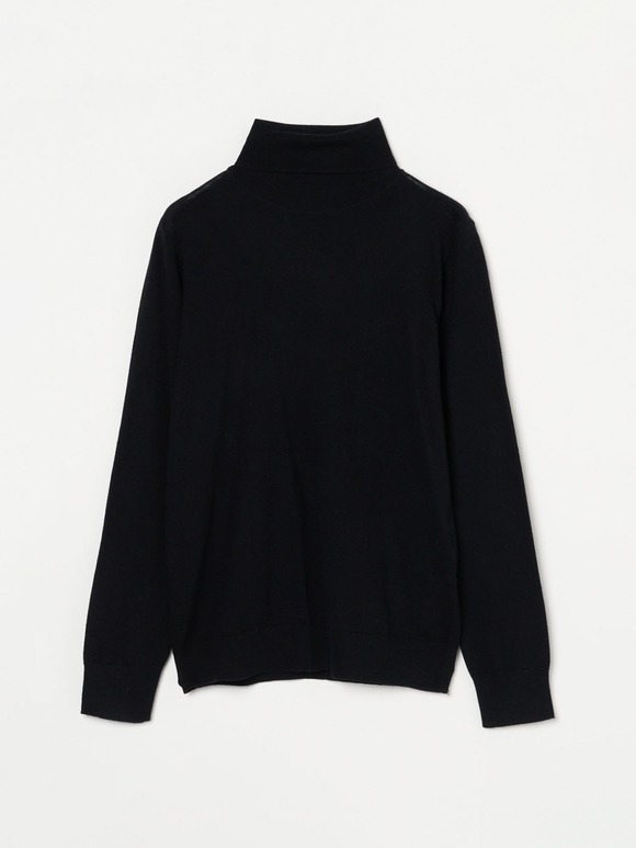 Merino superfine l/s turtle neck