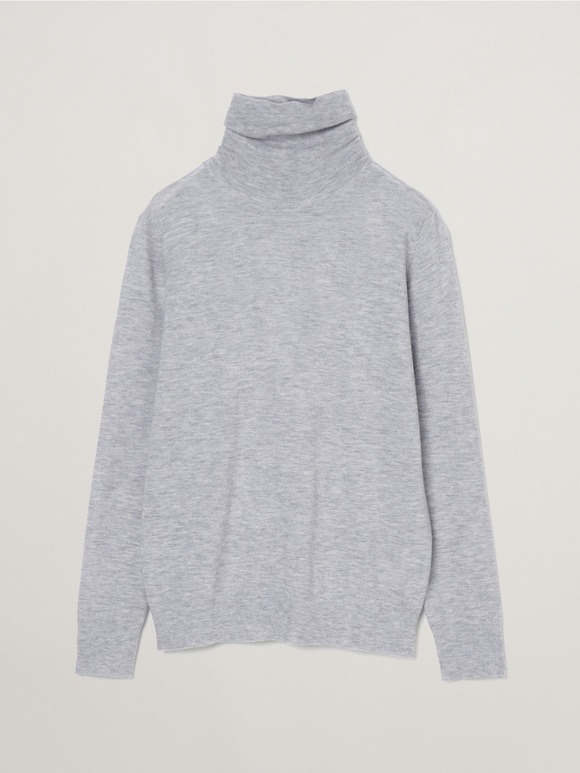 Merino superfine l/s turtle neck