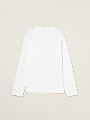 Men's powdery cotton crew neck 詳細画像