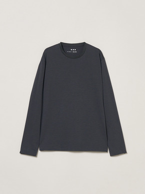 Men's powdery cotton crew neck 詳細画像