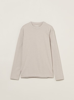 Men's powdery cotton crew neck 詳細画像