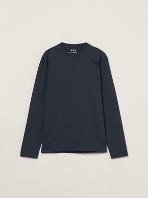 Men's powdery cotton crew neck 詳細画像