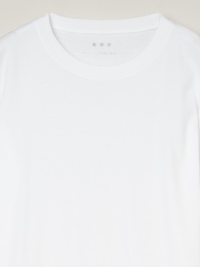 Men's Organic cotton knit crew neck T 詳細画像
