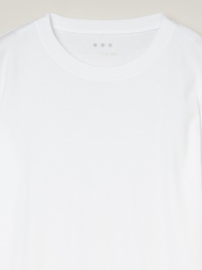 Men's Organic cotton knit crew neck T 詳細画像