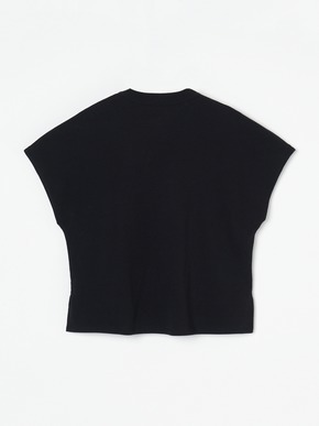 Organic cotton knit cropped alex 詳細画像